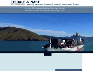 tisdale-law.com screenshot