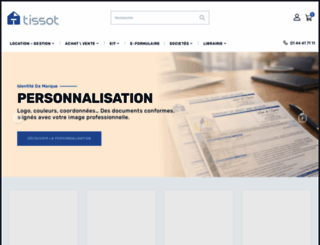 tissot.fr screenshot