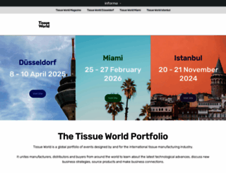 tissueworld.com screenshot