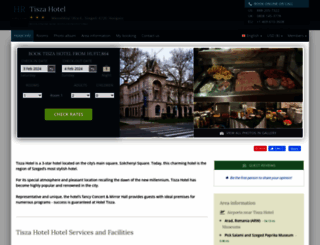 tisza-hotel-szeged.h-rez.com screenshot