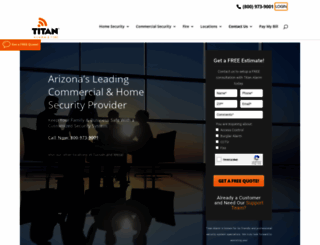 titanalarm.net screenshot
