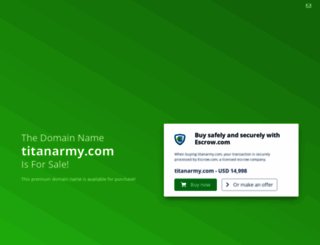 titanarmy.com screenshot
