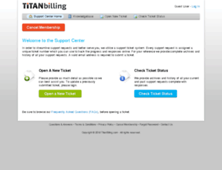 titanbilling.com screenshot