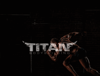 titanbodybuilding.com screenshot