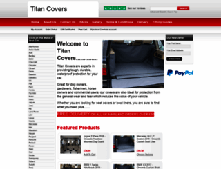 titancovers.co.uk screenshot