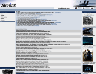 titanic.com screenshot