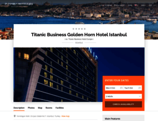 titanicbusinessgoldenhorn.istanbulhotels365.com screenshot