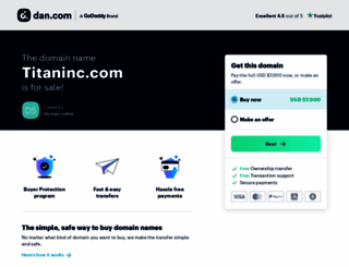 titaninc.com screenshot