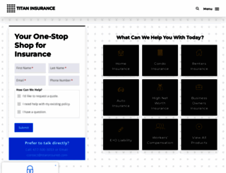titaninsured.com screenshot