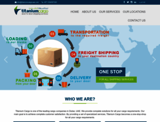 titaniumcargouae.com screenshot