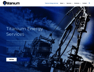 titaniumenergyservices.com screenshot