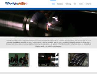 titaniumlaser.com screenshot