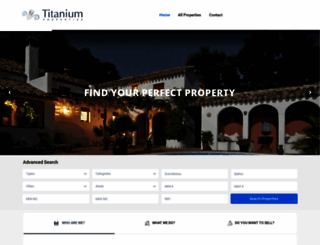 titaniumproperties.eu screenshot