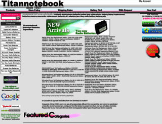titannotebook.com screenshot