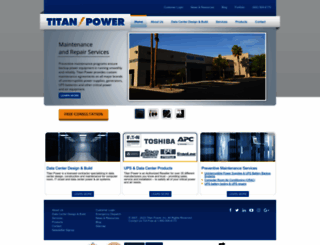 titanpower.com screenshot