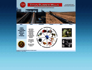 titanrubbermills.com screenshot