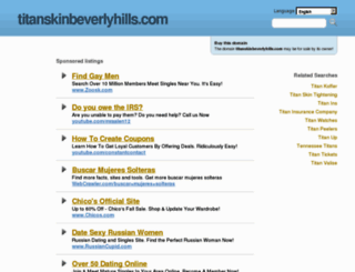 titanskinbeverlyhills.com screenshot