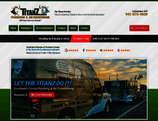 titanzplumbing.com screenshot