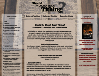 tithing-russkelly.com screenshot