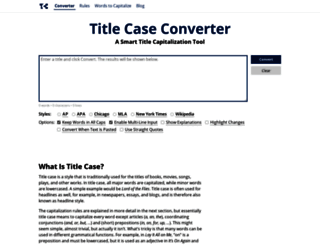titlecaseconverter.com.v151722.kasserver.com screenshot