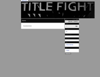 titlefight.bigcartel.com screenshot