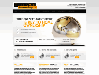 titleonegroup.com screenshot