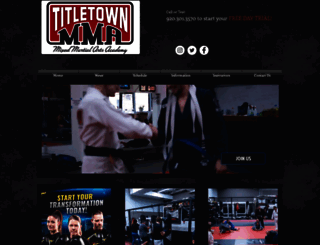 titletownmma.com screenshot