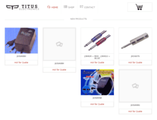 titus-electronics.co.za screenshot