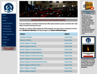 tiuniversity.com screenshot
