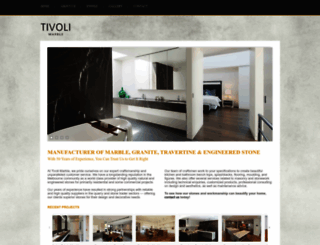 tivolimarble.com.au screenshot