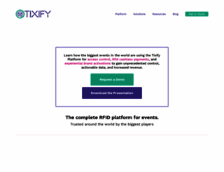 tixify.com screenshot