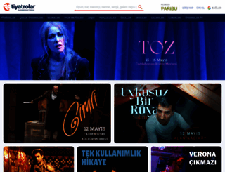 tiyatrolar.com.tr screenshot