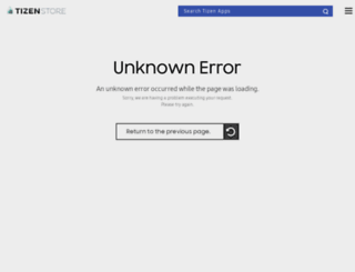 tizenstore.com screenshot