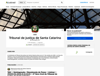 tj-sc.jusbrasil.com.br screenshot