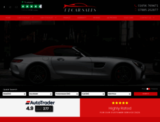 tjcarsales.co.uk screenshot