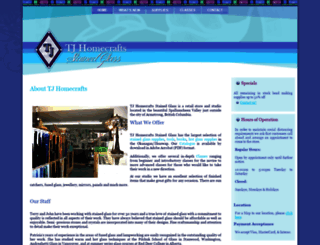 tjhomecrafts.com screenshot
