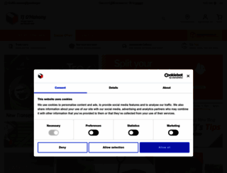 tjomahony.ie screenshot