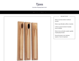 tjoos.com.au screenshot
