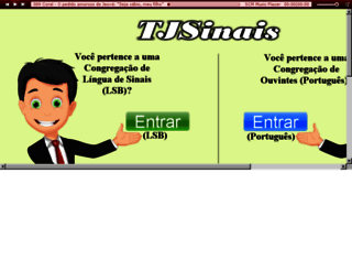 tjsinais.com.br screenshot