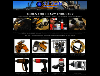tjtools.com.au screenshot