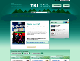 tki.org.nz screenshot