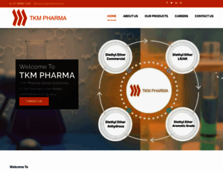 tkmpharma.com screenshot