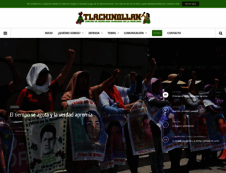 tlachinollan.org screenshot