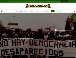 tlachinollan.org screenshot