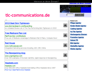 tlc-communications.de screenshot
