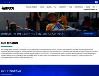 tlcfairplex.org screenshot