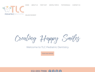 tlcpediatricdental.com screenshot