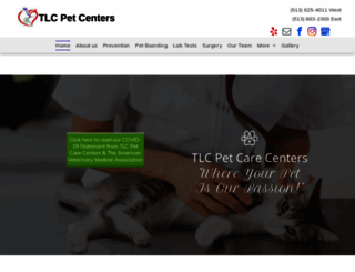 tlcpetcarecenters.com screenshot