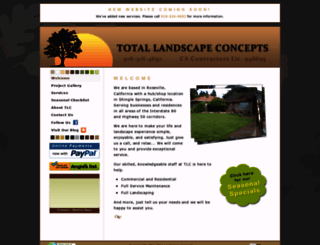tlcscapes.com screenshot