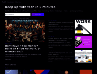 tldr.tech screenshot